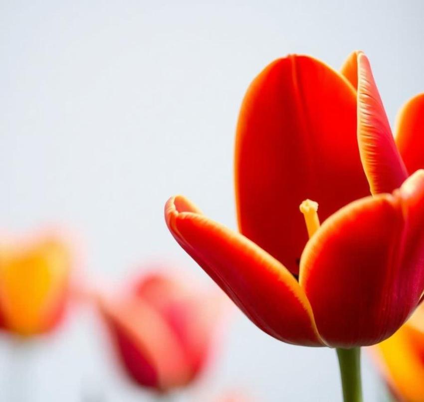 Life is short, bloom like a tulip
