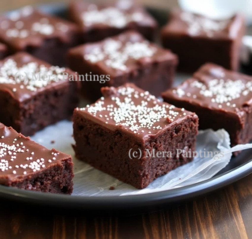 Fudgy chocolate brownies