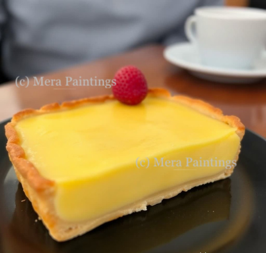 Pastel de nata (custard tart}