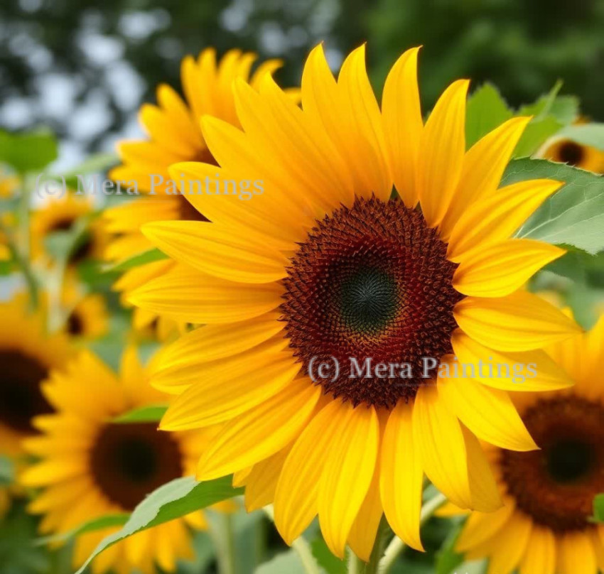 Sunflowers + Sunshine = Pure Bliss