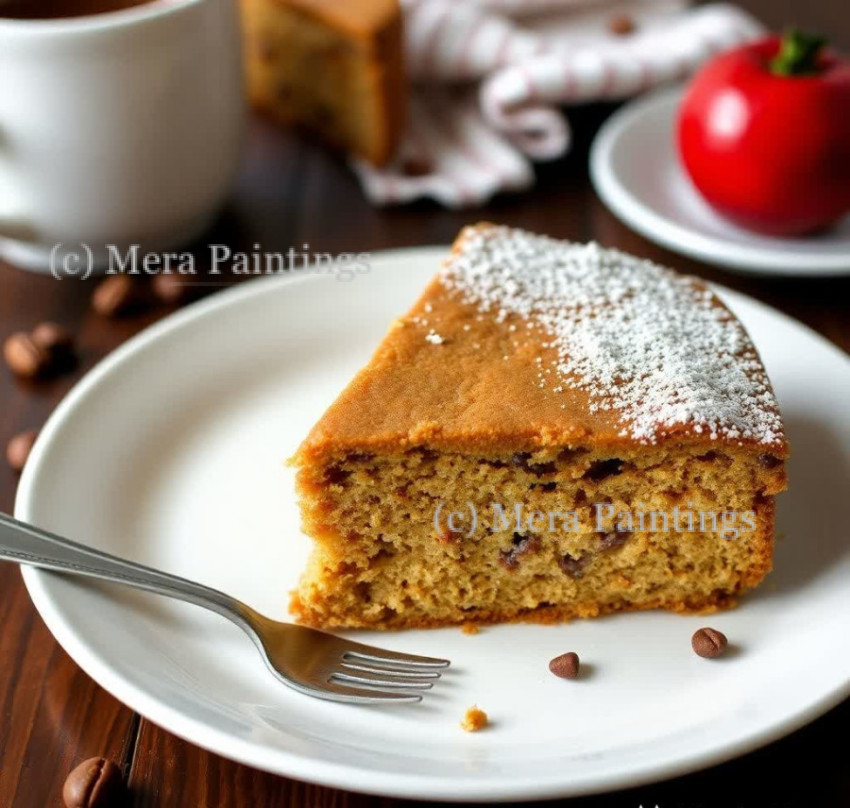Happiness is a slice of coffee cake