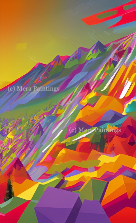 COLOURFUL MOUNTAINS