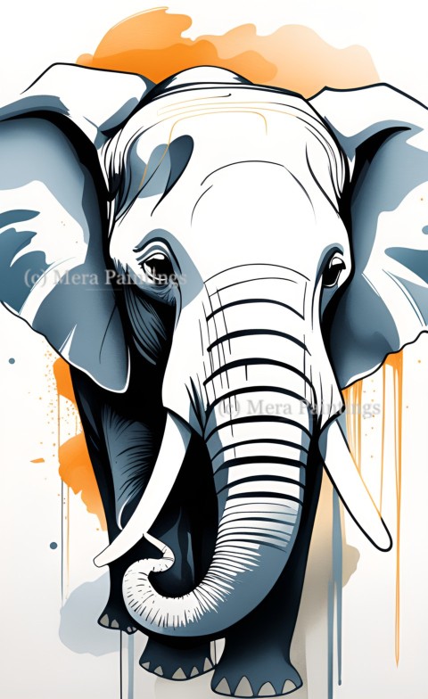 elephant portrait