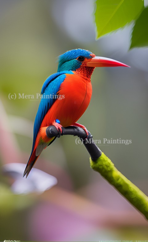 BLUE EARED KINGFISHER