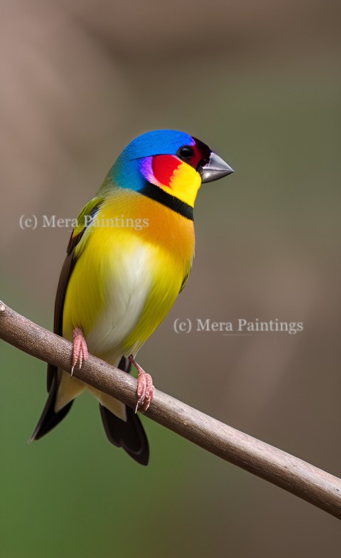 Gouldian finch