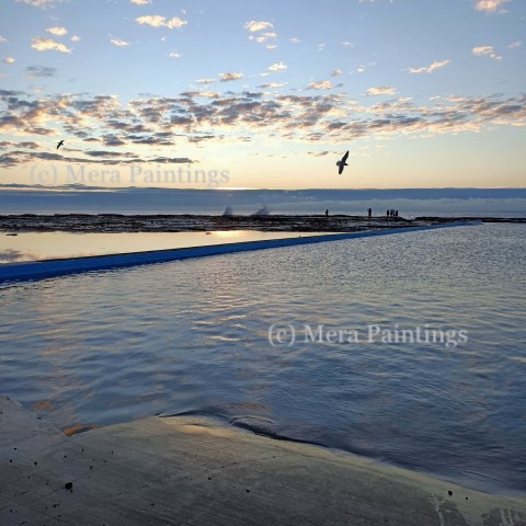 SUN RISE AT NARRABEEN BEACH