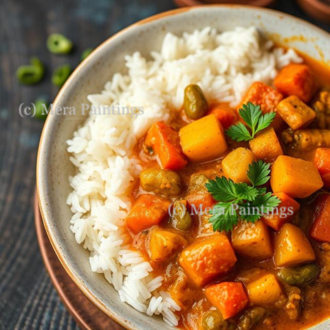 Mixed vegetable curry