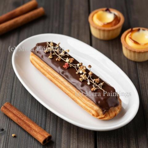 Dried flower branch tarts