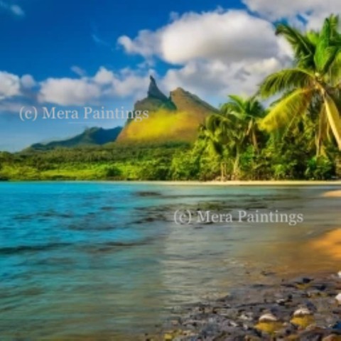 BEACH IN MAURITIUS