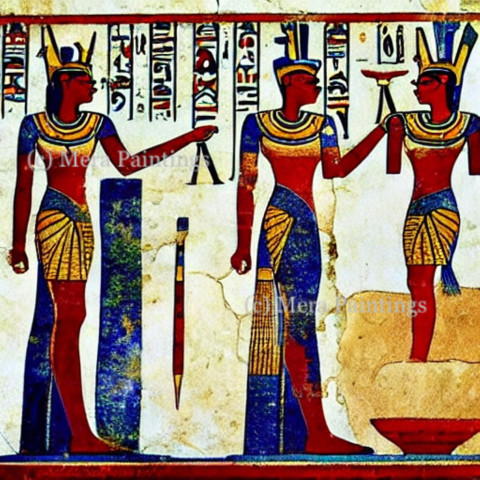 egyptian art style