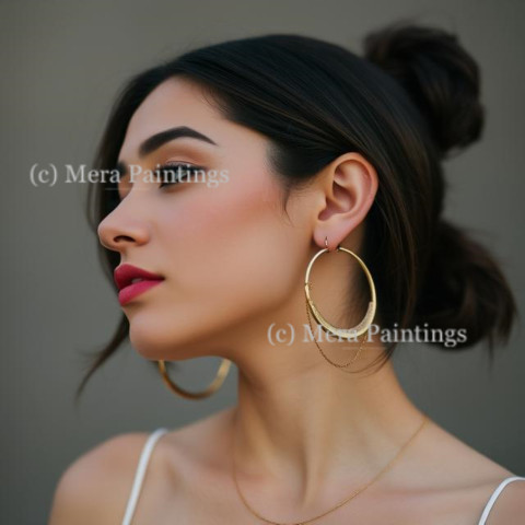 Hoop ear rings
