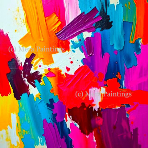 Bright colours, bold strokes