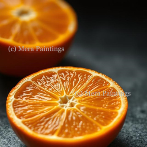 Life is like an orange, a little sweet, a little sour.