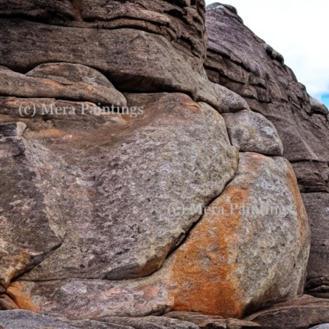 Nature's artwork in stone form