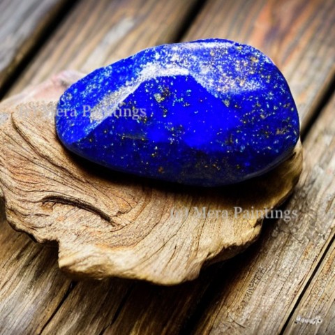 Lapis lazuli stone