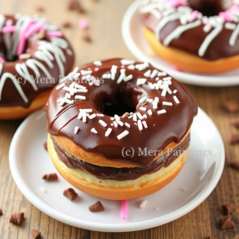 CHOCOLATE  DONUT