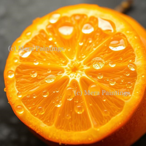 Slice of orange