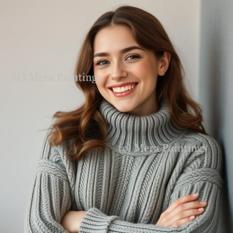 Wrap yourself up in this stylish jumper