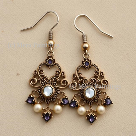 Eye-catching earrings