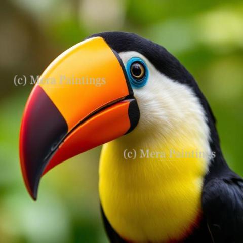 Beak-a-boo!