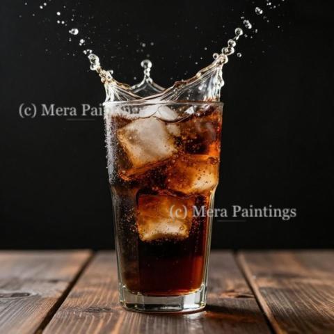Splashing  Cola