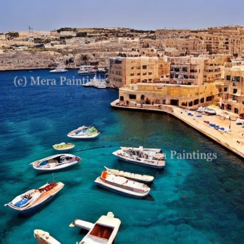 floating boats,malta