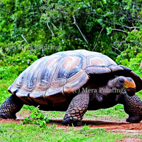Aldabra giant tortoise-seychelles