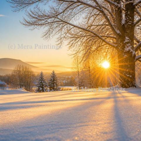 Lost in the magic of the frosty wilderness