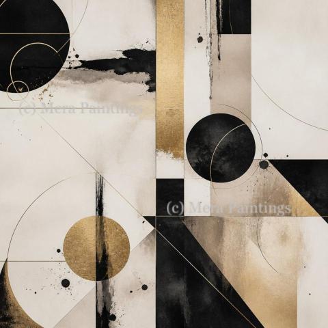 Geometric painting