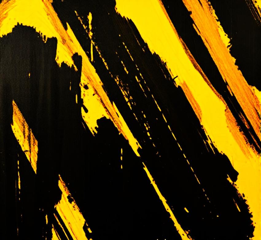 Black and yellow, a classic combo