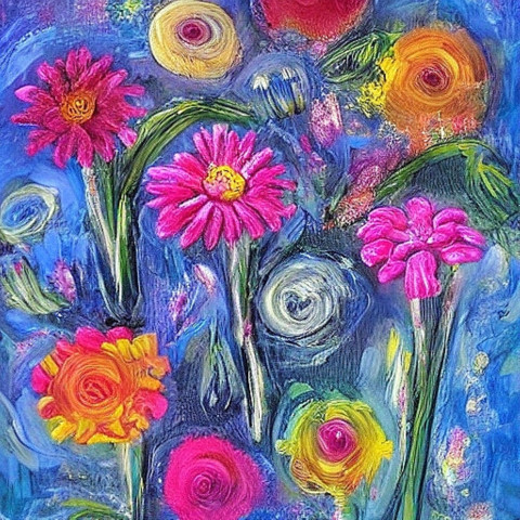 flower painting