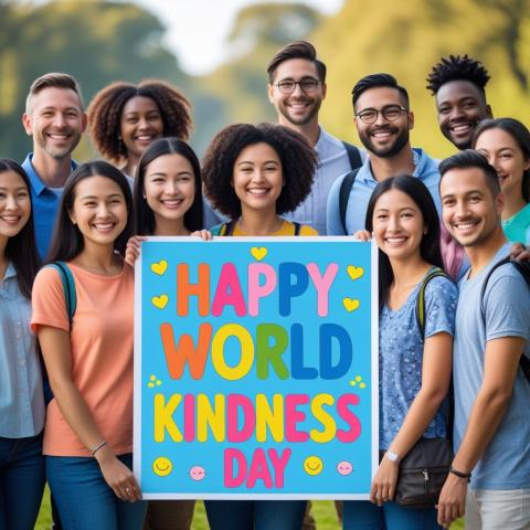 Happy world kindness day