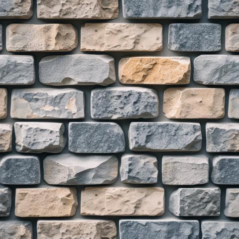 Stone wall design