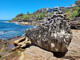 MONSTER ROCK ON BEACH