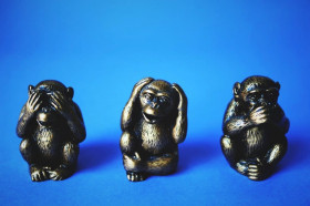 3 wise monkeys