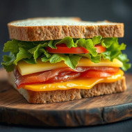 A hug between two slices of bread