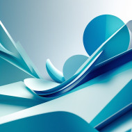 Abstract square shapes  background
