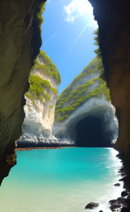 AMAZING VIEW FROM CAVE