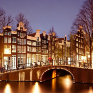 amsterdam at night