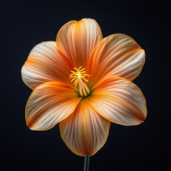 An orange flower