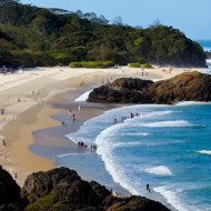 Beach in Byron bay