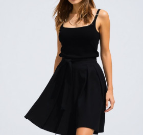 Black dress, classic elegance
