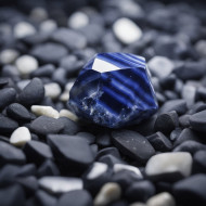 Blue gem stone