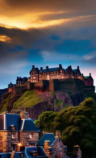 CASTLE IN SCOTLAND