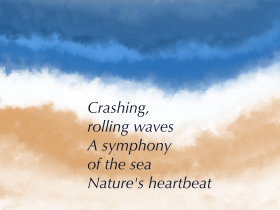 crashing waves