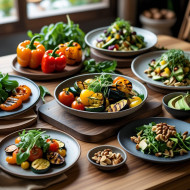 Delicious veggie dishes