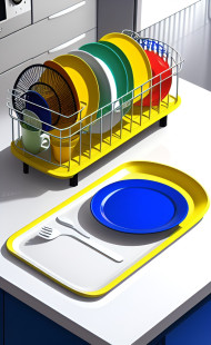 DISH DRYING RACK