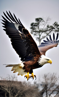 flying eagle