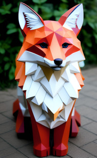 GEOMETRIC SHAPED FOX