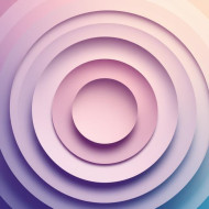 Gradient circular background